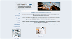 Desktop Screenshot of hormondia.pl